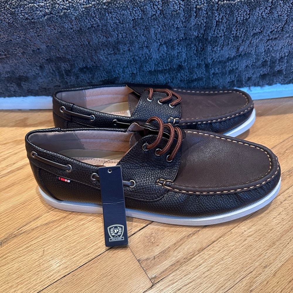 Phat Classic dark beown boat shoes